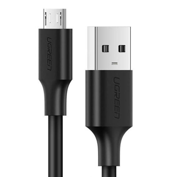 Cáp UGREEN USB 2.0 A đến Micro USB Mạ niken 0,25m (Đen)