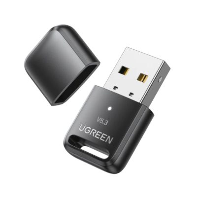 Thiết bị USB Bluetooth 5.3 Dongle cho PC chính hãng Ugreen 59022 cao cấp